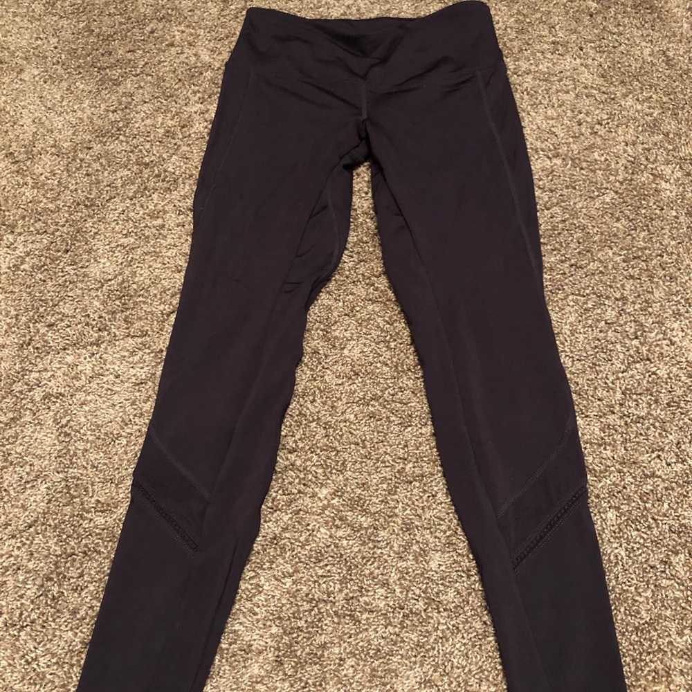 Burgundy Walmart leggings